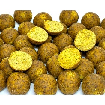 Puhach Baits Natural Line Shelf Life Boilies 24 mm 1 kg -  Sweetcorn (Кукурудза)