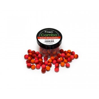 Puhach Baits Combo 10 mm - Squid Strawberry (Кальмар/Полуниця)