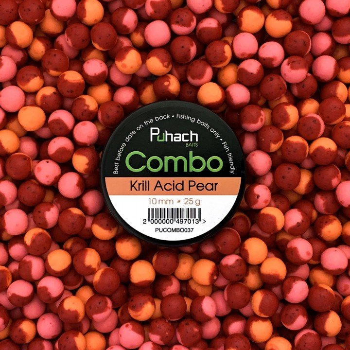 Puhach Baits Combo 10 mm - Krill Acid Pear (Криль/Кисла груша)