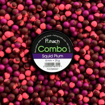 Puhach Baits Combo 8 mm - Squid Plum (Кальмар/Слива)