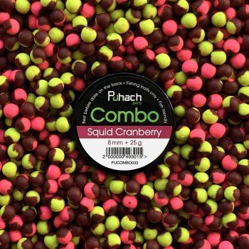 Puhach Baits Combo 8 mm - Squid Сranberry (Кальмар/Журавлина)