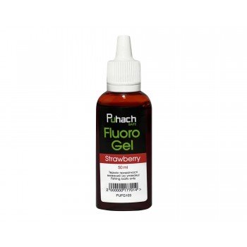 Puhach Baits Fluoro Gel 50 ml - Strawberry (Полуниця)