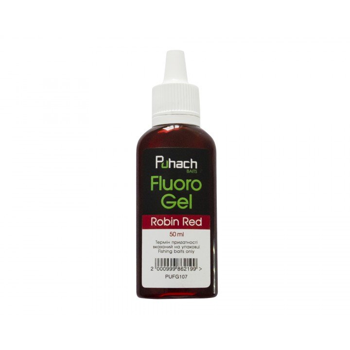 Puhach Baits Fluoro Gel 50 ml - Robin Red