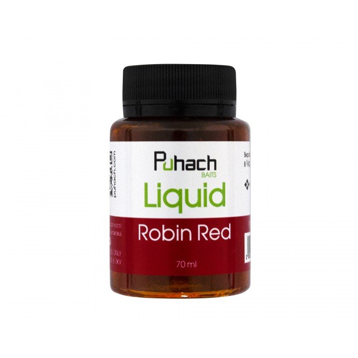 Puhach Baits Liquid 70 ml – Robin Red