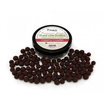 Варені насадочні бойли Puhach Baits Premium Line Shelf Life Boilies 12/14 mm - Сreamy Сrayfish (Вершковий рак)
