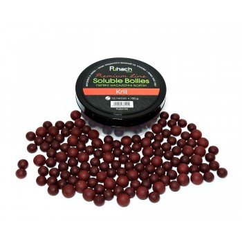 Пилячі насадочні бойли Puhach Baits Premium Soluble Boilies 12/14 mm - Krill