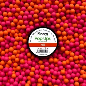 Puhach Baits Pop Ups 6 mm Multicolor - Krill