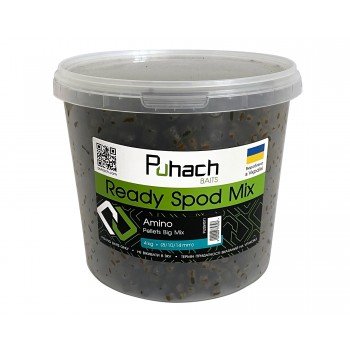 Puhach Baits Ready Spod Mix – Amino Pellets + Boilies 3.5 kg