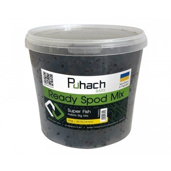 Puhach Baits Ready Spod Mix – Super Fish Pellets + Boilies 3.5 kg