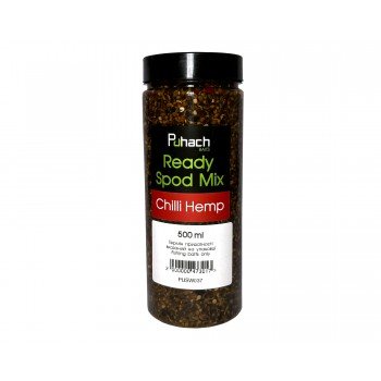 Puhach Baits Ready Spod Mix 500 ml – Chilli Hemp (Конопля з перцем чилі)
