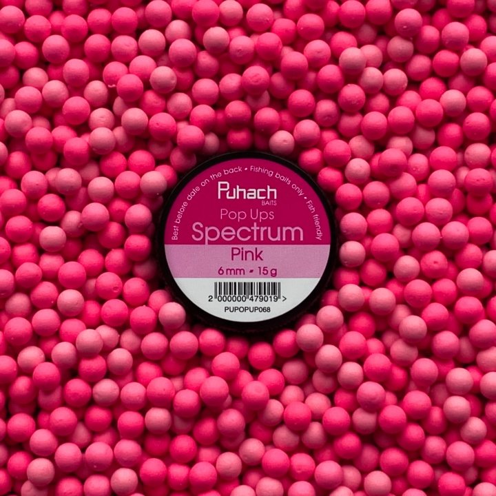 Puhach Baits Pop Ups 6 mm Spectrum - Pink (Рожевий)