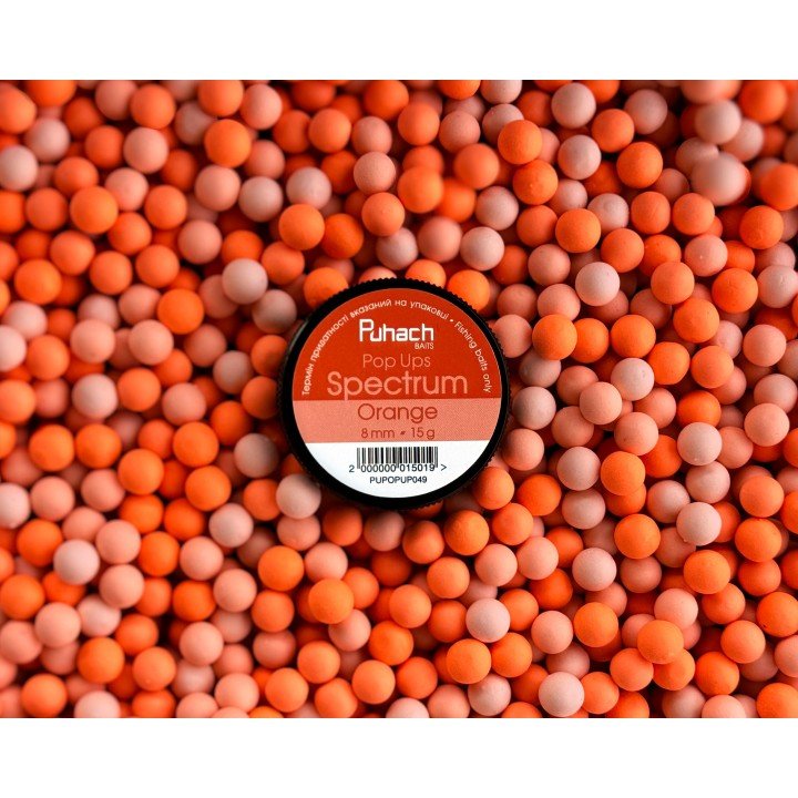 Puhach Baits Pop Ups 8 mm Spectrum - Orange (Помаранчевий)