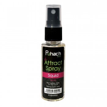 Puhach Baits +Attract Spray 30 ml - Squid (Кальмар)