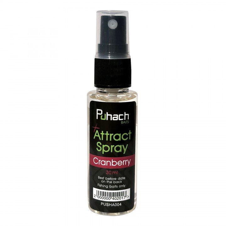 Puhach Baits +Attract Spray 30 ml - Сranberry (Журавлина)