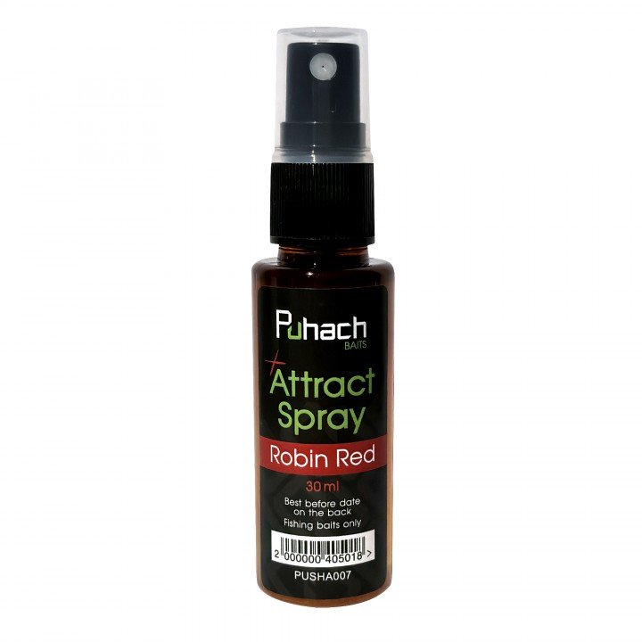 Puhach Baits +Attract Spray 30 ml - Robin Red