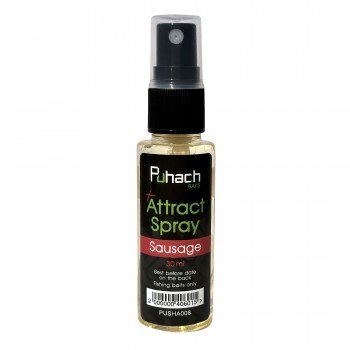 Puhach Baits +Attract Spray 30 ml - Sausage (Ковбаса)