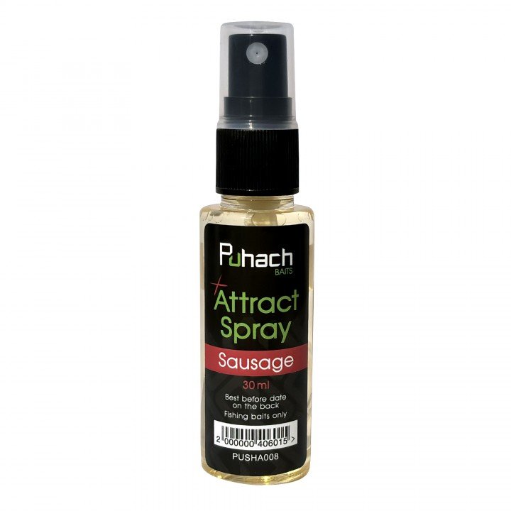 Puhach Baits +Attract Spray 30 ml - Sausage (Ковбаса)