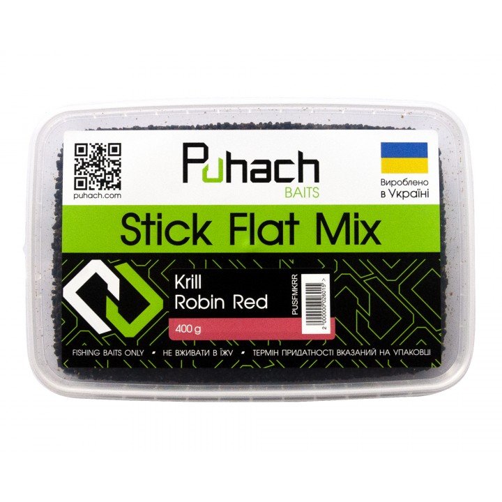 Puhach Baits Stick Flat Mix – Krill Robin Red