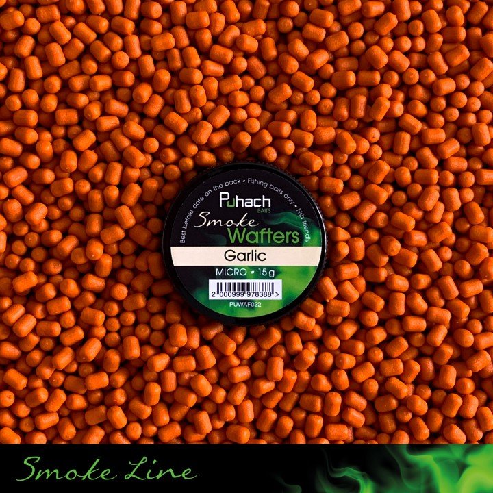 Puhach Baits Wafters Smoke MICRO - Garlic (Часник)