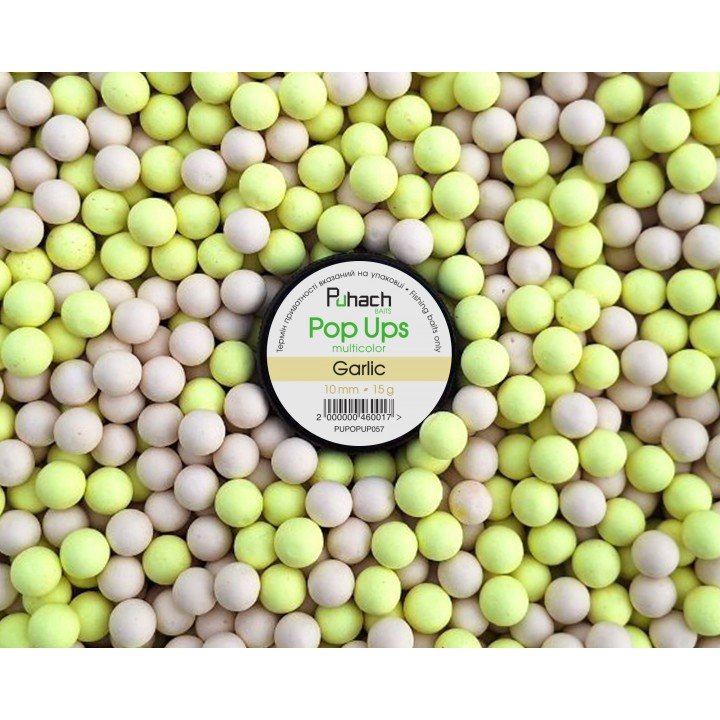 Puhach Baits Pop Ups 10 mm Multicolor - Garlic (Часник)