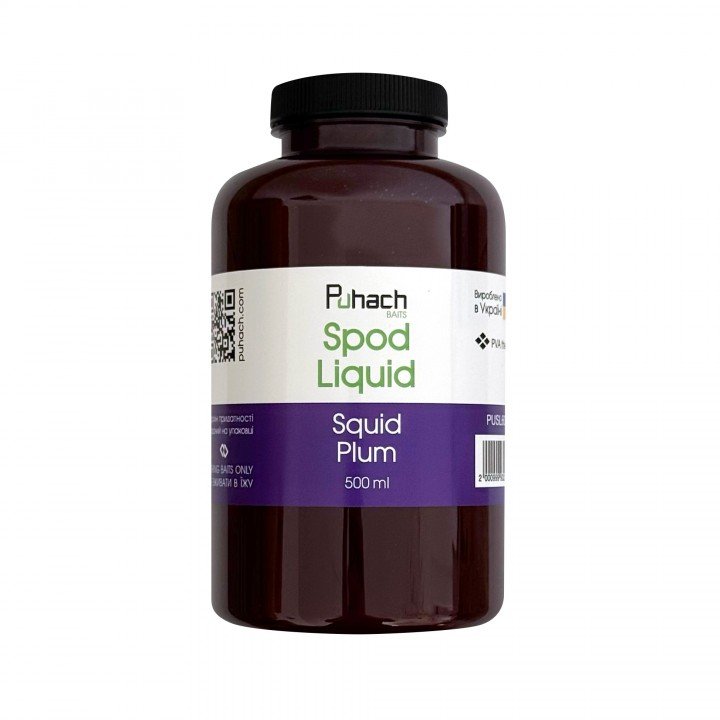Puhach Baits Spod Liquid 500 ml - Squid Plum
