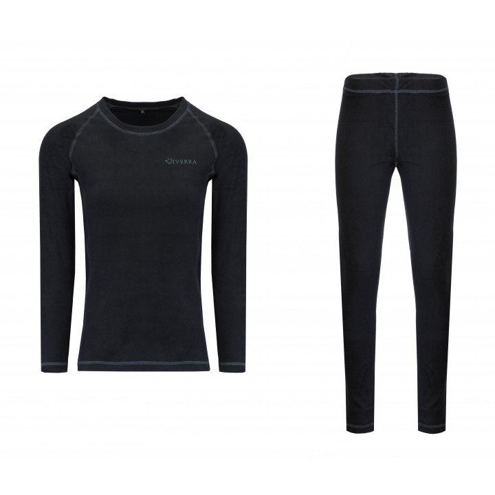 Термобілизна жіноча Viverra Soft Warm Black S