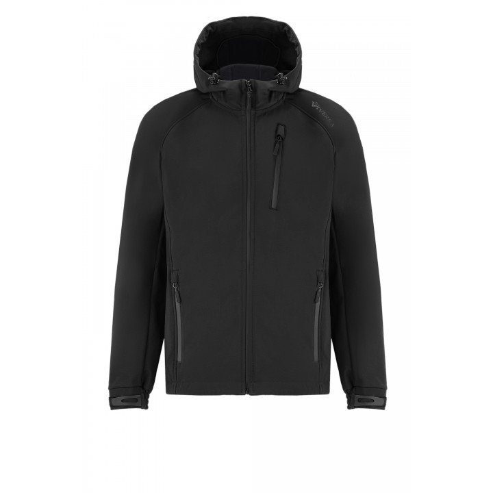 Куртка Viverra Softshell Infinity Hoody Black M