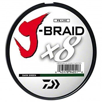 Шнур Daiwa J-Braid X8 0,06mm 150m Dark Green (12751-006)