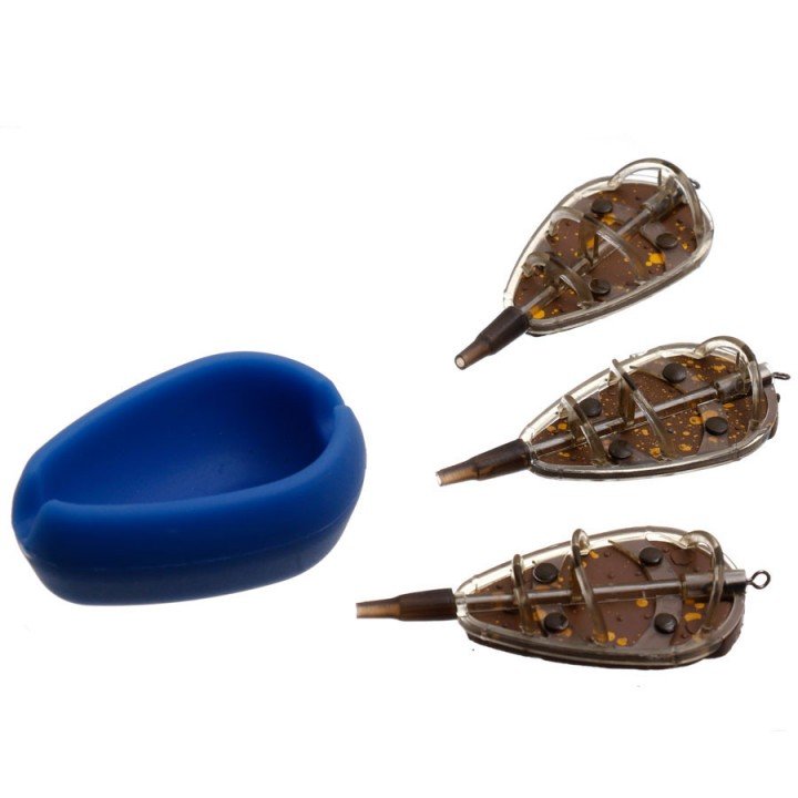 Набір годівницьFlagman Flat Feeder Medium + Mould