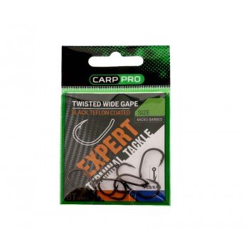 Гачки Carp Pro Twisted Wide Gape BT Series №4