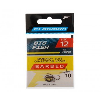 Гачок Flagman Big Fish №12, 10 шт.