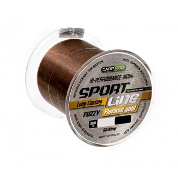 Жилка Carp Pro Sport Line Flecked Gold 300м 0.335мм