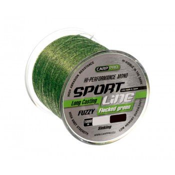 Жилка Carp Pro Sport Line Flecked Green 1000м 0.335мм