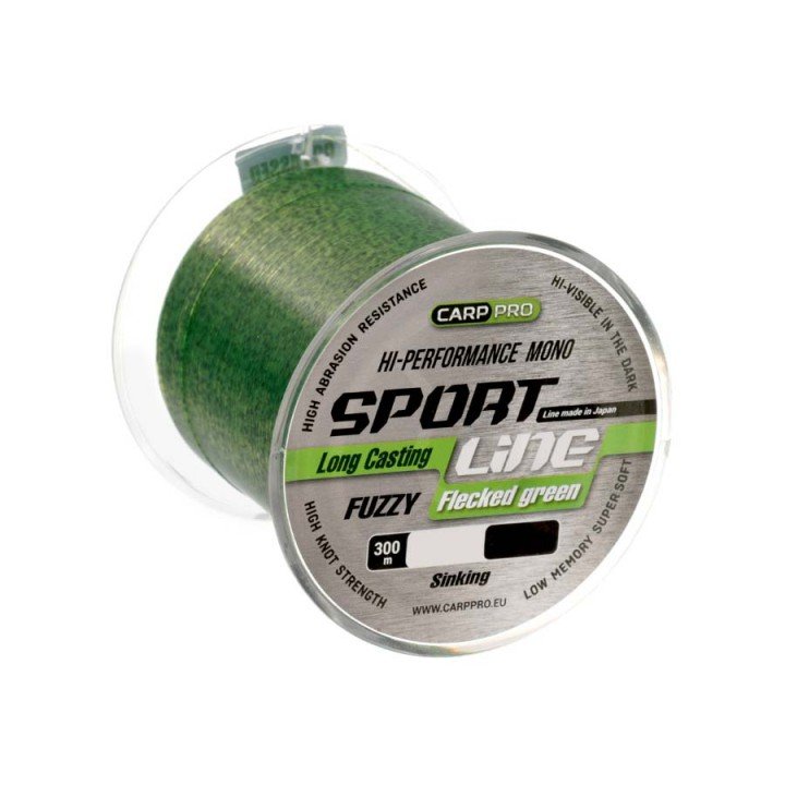 Жилка Carp Pro Sport Line Flecked Green 300м 0.286мм