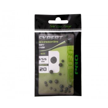 Намистини відбійні Carp Pro Soft Beads 4, 5, 6 мм