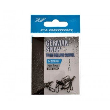 Застібка с вертлюгом Flagman German snap M