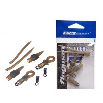 Набір для оснащення Flagman Feeder Running Rig Set 2 шт