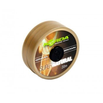 Плетений лідер Korda Super Natural Gravel Brown 18 lb