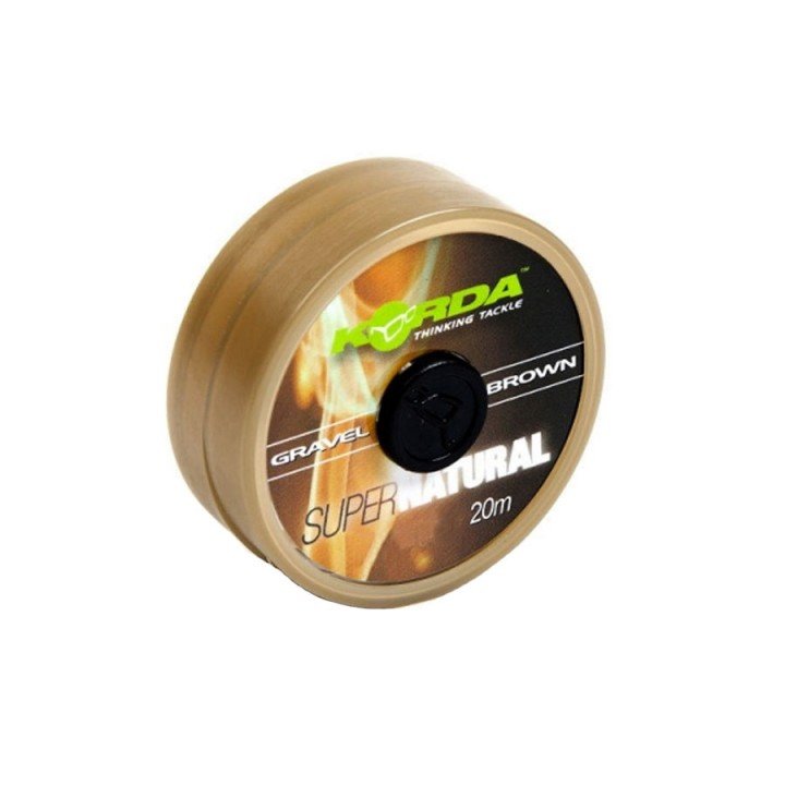 Плетений лідер Korda Super Natural Gravel Brown 18 lb Плетений лідер Korda Super Natural Gravel Brown 18 lb
