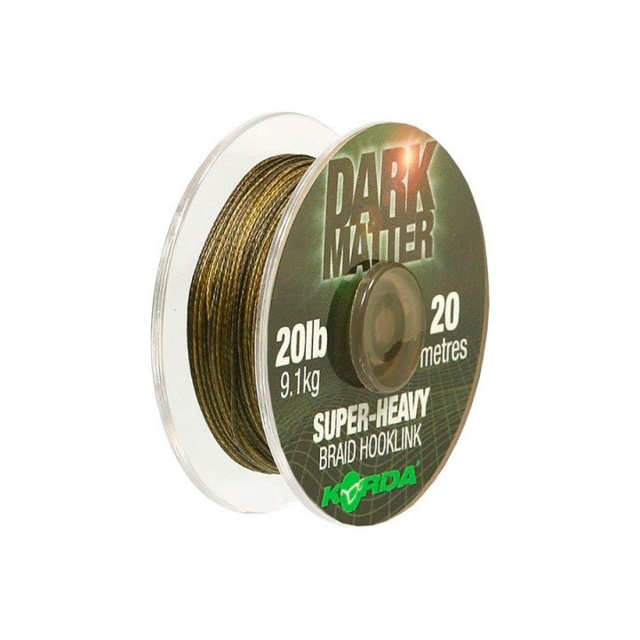 Поводковий матеріал Korda Dark Matter Braid 20 lb 20 м Поводковий матеріал Korda Dark Matter Braid 20 lb 20 м