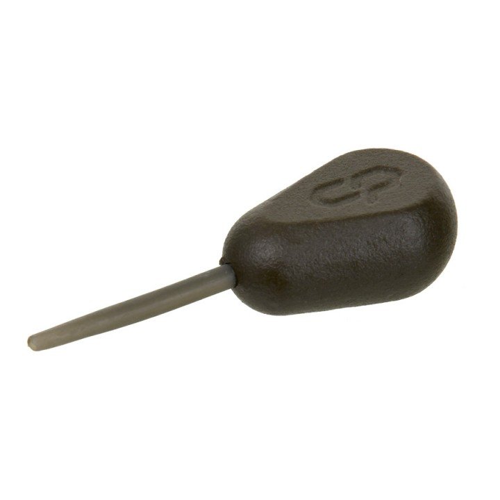 Грузило Carp Pro In-Line Flat Pear Weedy Green 85г