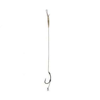 Готовий повідець Carp Pro Sinking Braid 30 lb x8 Curved Shank №4