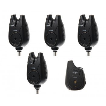 Набір електронних сигналізаторів клювання Carp Pro D-Carp WT 4+1