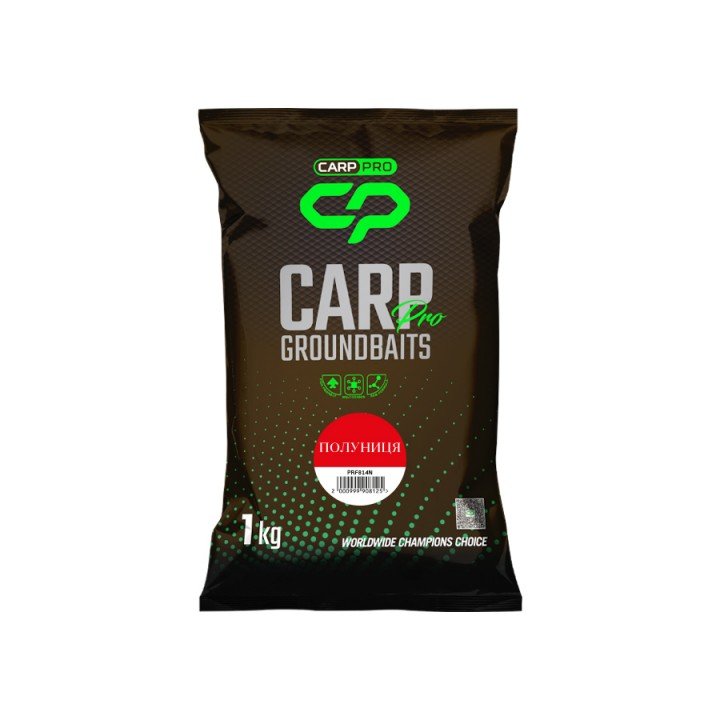 Прикормка Carp Pro Groundbaits Полуниця