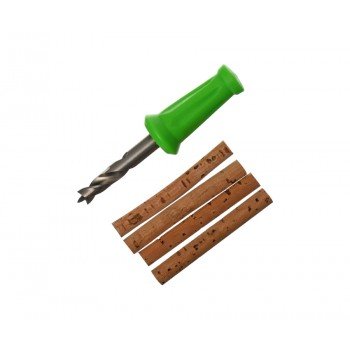 Свердло для бойлів та пробкові стіки Carp Pro Bait Drill & Cork Sticks 6мм