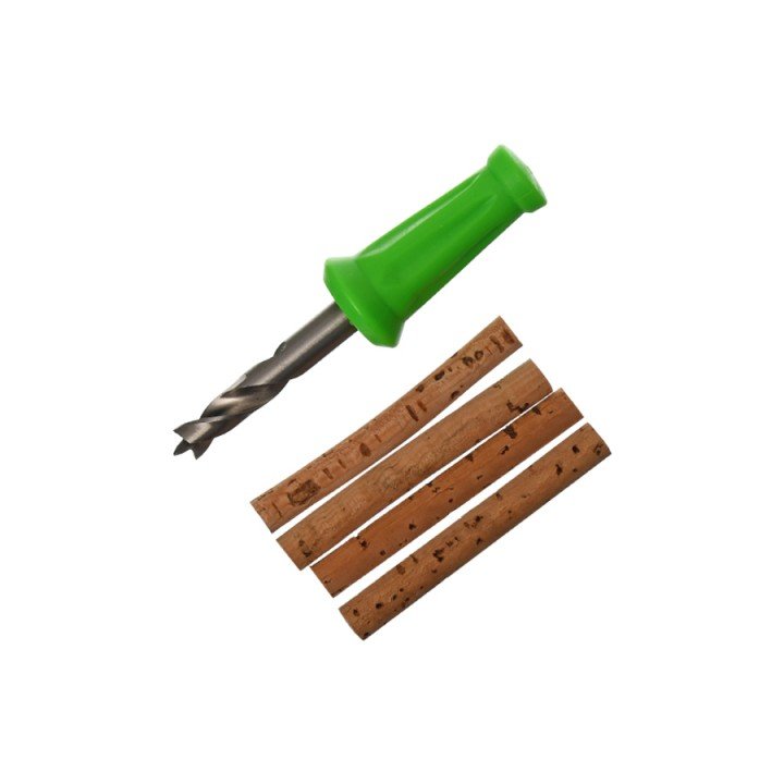 Свердло для бойлів та пробкові стіки Carp Pro Bait Drill & Cork Sticks 6мм