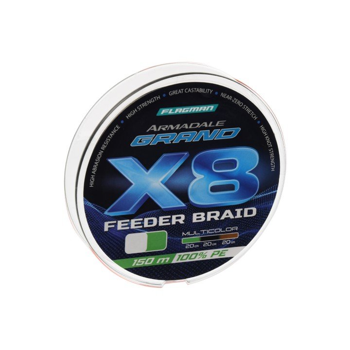 Шнур Flagman Armadale Grand Braid X8 Multicolor 150м 0.14мм
