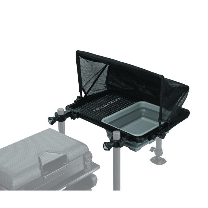 Стіл з тентом ємністю та кріпленням Flagman Tregaron Tray 43x55см 3 конектора