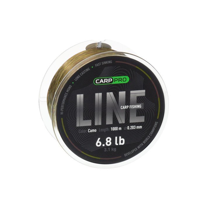Жилка Carp Pro Carp Fishing Line Camo 300м 0.203мм