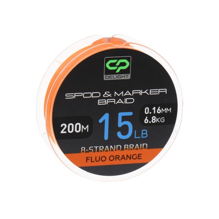 Шнур Carp Pro Delight Spood & Marker Braid PE X8 0.16мм